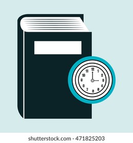 book literature library icon vector illustration design