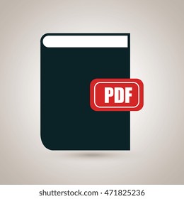 book literature library icon vector illustration design