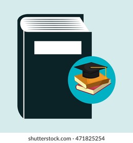 book literature library icon vector illustration design