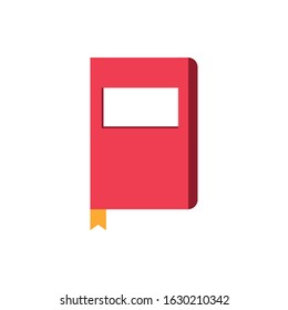 book literature read education school vector illustration icon design