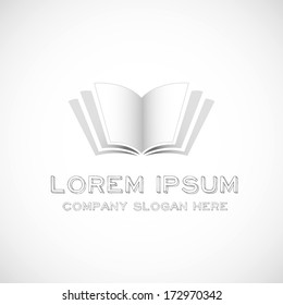 book logo