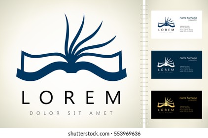 book logo