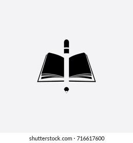 book logo