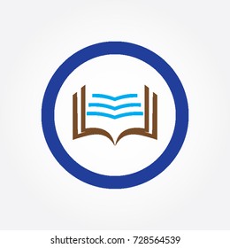 book logo