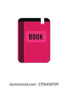 Buchlogo-Design, Buchhandlung, Bibliothek und Druck-Logo, Bildung und lernen Logo