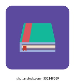 book logo design for brand and company identity