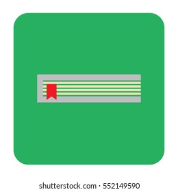 book logo design for brand and company identity