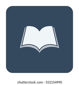 book logo design for brand and company identity
