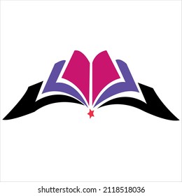 book logo design of company.book vector art illustration.education book template graphic.book icon design