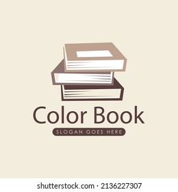 Book Logo Design Concept Vector. Book Logo Template Vector