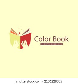Book Logo Design Concept Vector. Book Logo Template Vector