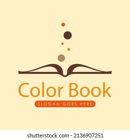 Book Logo Design Concept Vector. Book Logo Template Vector