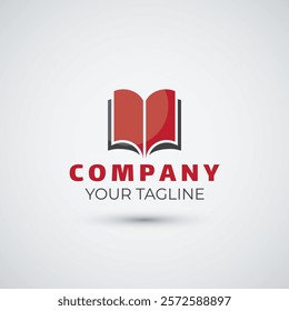 Book logo design icon template illustration