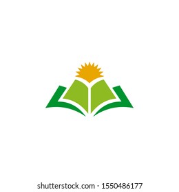 Book logo design inspiration vector template