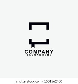 Book logo design. isolated in white background. book icon. modern design. vector illustration