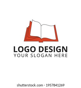 book logo design professional logo 