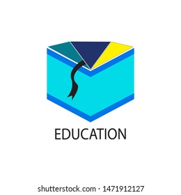 book logo design as a symbol of education