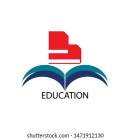book logo design as a symbol of education