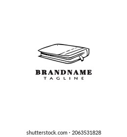icône de modèle de création de logo noir, image vectorielle isolée