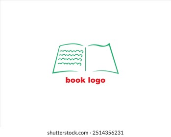 Book logo design , vector,  illustration and icon.