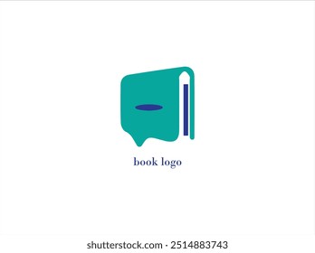 Diseño del logotipo del LIBRO, Vector, ilustración y Plantilla aislada. 