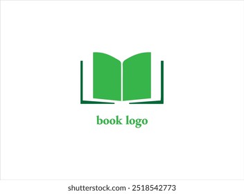 BOOK LOGO DESIGN , vector, illustration and isolate template which contain the symbol of education .