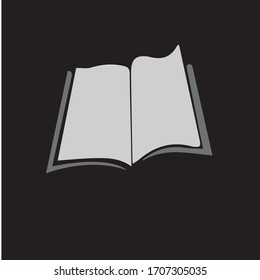 Book logo design vector stock