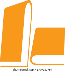 Book logo design vector stock