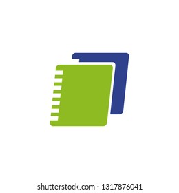 Book logo design vector template