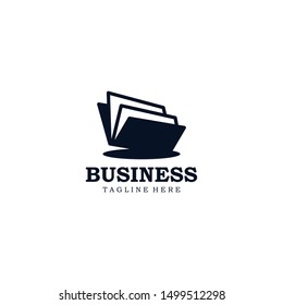 Book Logo Design Vector Template