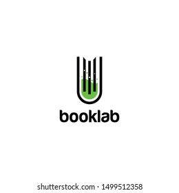 Book Logo Design Vector Template