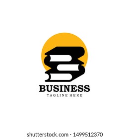 Book Logo Design Vector Template