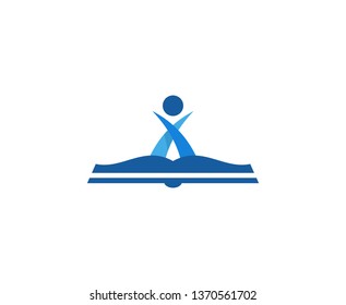 Book logo education 