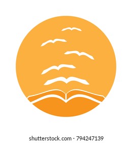 book logo education