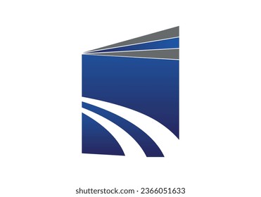 Diseño De Vectores Planos Y Plantilla De La Educación Con Logotipo De Libro