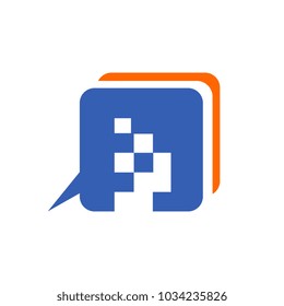 Book logo. For educational brand.
