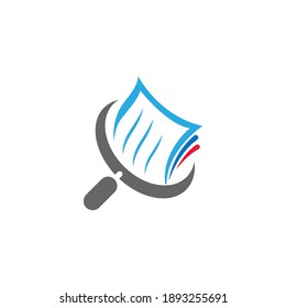 Book logo icon design template vector illustration