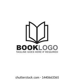 Book logo icon design vector template