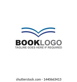 Open Book Vector Logo Template Stock Vector (Royalty Free) 678332227 ...