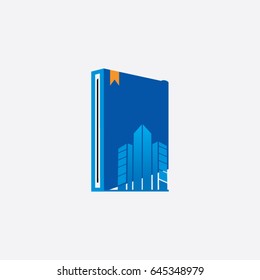 book logo, icon education