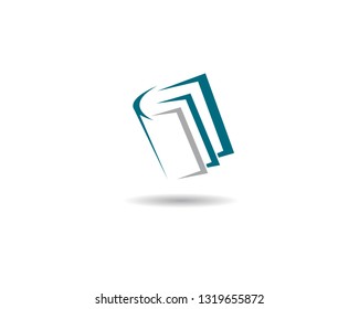 Book logo icon illustration