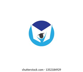 Book logo icon illustration