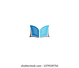 Book logo icon illustration