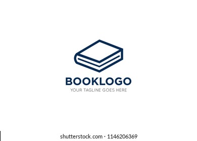 book logo, icon, symbol design template