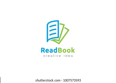 Book Logo and Icon Template