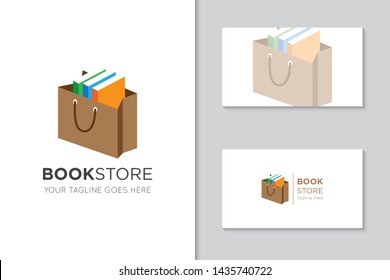 book logo and icon vector illustration design template
