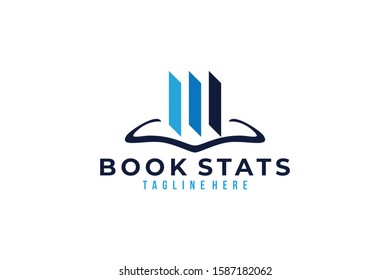book logo icon vector isolated