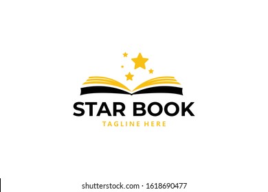 book logo icon vector isolated