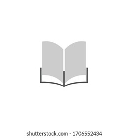 Book logo icon vector stock