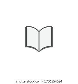 Book logo icon vector stock